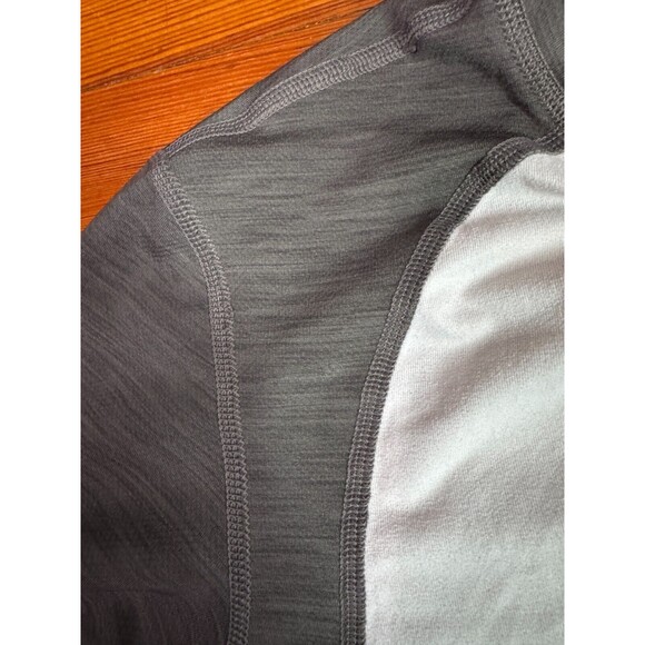 American Eagle 360 Extreme Flex Short Sleeve Shirt AEActive White Gray Men Small - Picture 5 of 7